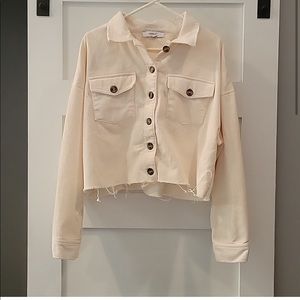 Corduroy Cropped Jacket